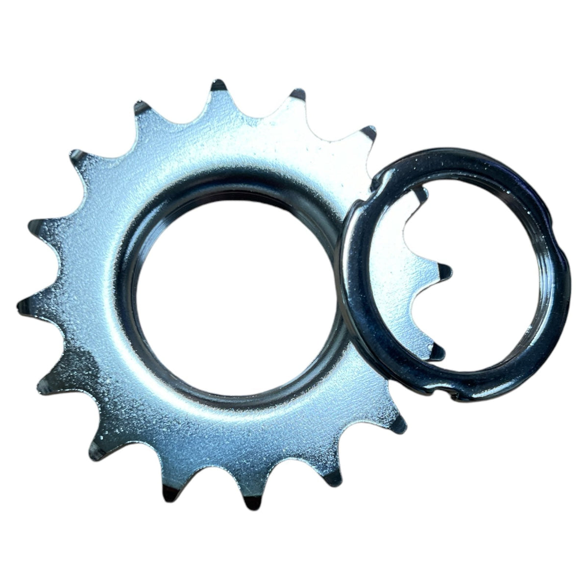 Track cog and lock ring