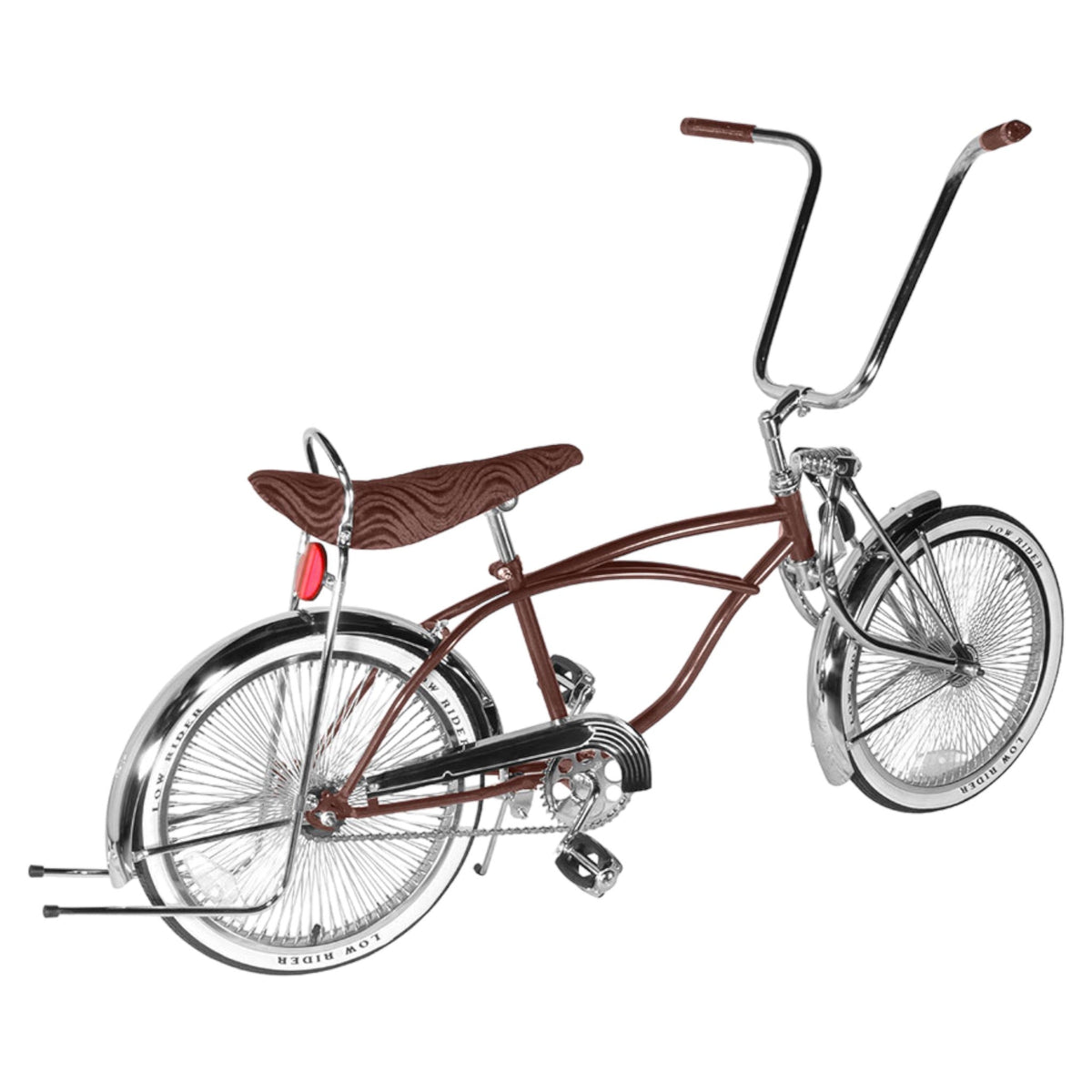 used lowrider bicycles for sale 20" Chrome Complete Bike Retro and custom 20" Lowrider Complete Bike Brown