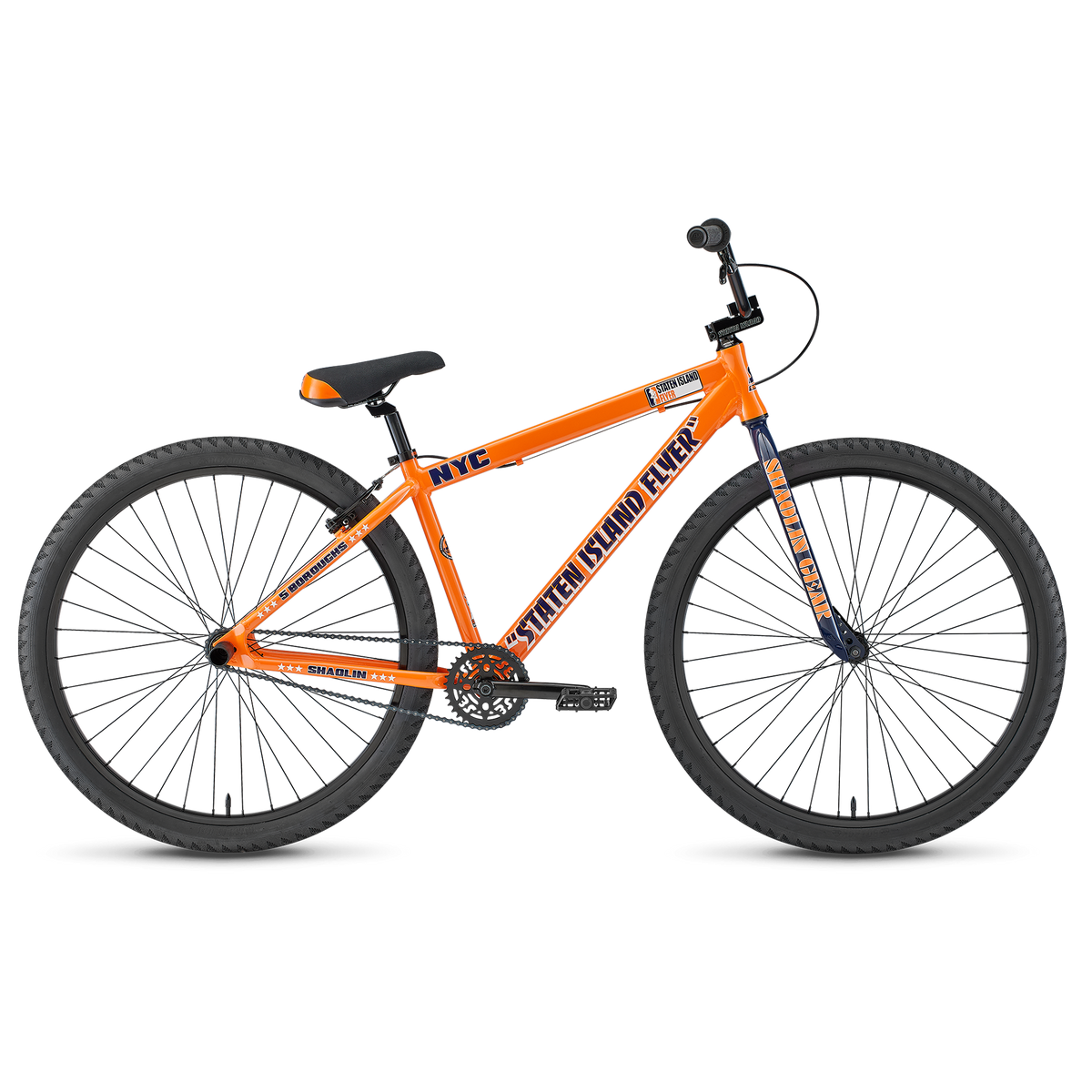 SE Bikes Staten Island Big Flyer 29” BMX Bike Kung Fu Orange