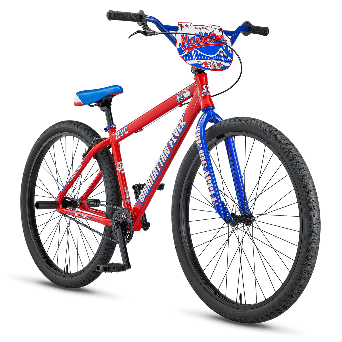 SE Bikes Manhattan Big Flyer 29” BMX Bike Red Empire Sgvbicycles