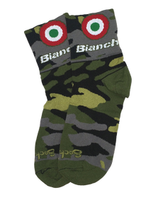 Bianchi Accessories,SGV Recommended Brands L/XL / Black Bianchi Camo Bullseye Socks - 3" Cuff