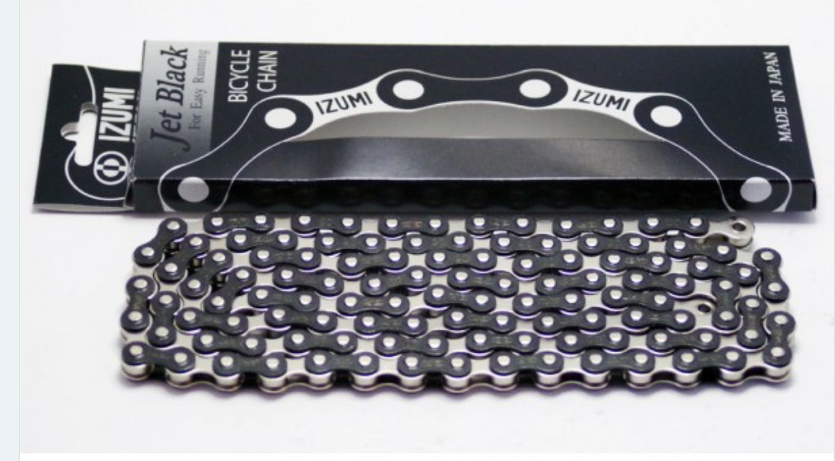 ずとまよ　AshbanElectricLabo chaintie 黒 Izumi Jet Black Chain 1/8