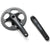 Retrospec Components,SGV Recommended Brands Black / 44T Retrospec Mantra Fixed-Gear/Single-Speed Crankset