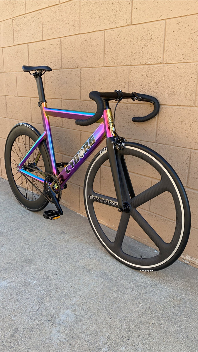 Cyborg Track Bike With Encore Sgvbicycles SGV Bicycles