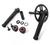 Sgvbicycles cranksets 170mm / Matte Black Hawkeye Pro GXP Bmx Crankset 19mm Matte Black