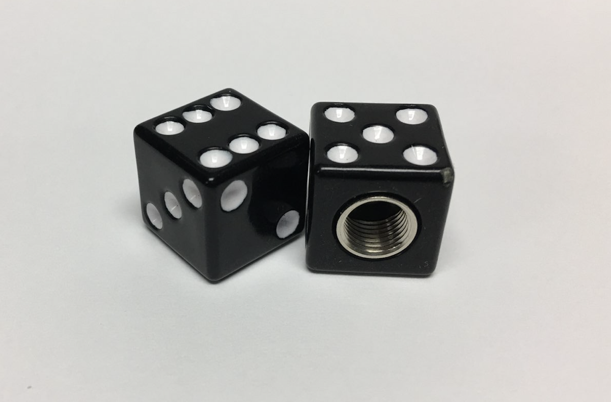 Dice Valve Caps Pair | Sgvbicycles – SGV Bicycles Dice Valve Caps Pair | Sgvbicycles – SGV Bicycles