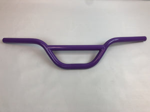 Uno Components Purple Bmx Handlebars 22.2mm Steel Chromoly