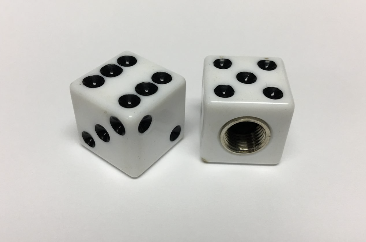 Bmx dice valve deals caps