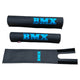 BMX BLVD Accessories BMX Pad sets Anodized Blue