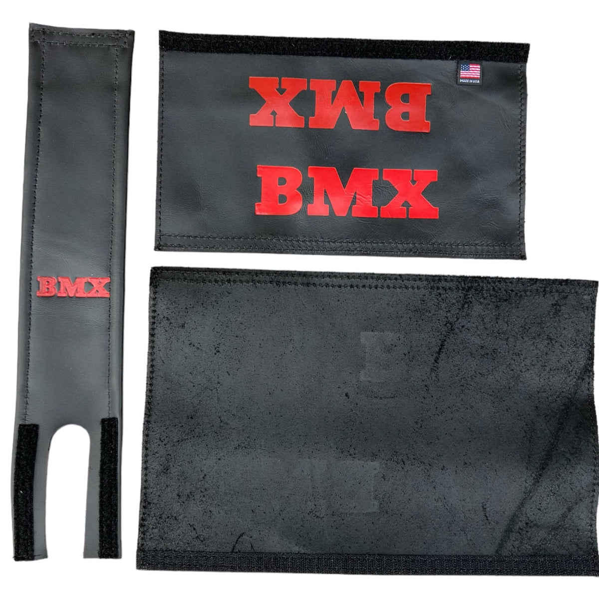 BMX Pad sets Black Red | Sgvbicycles – SGV Bicycles