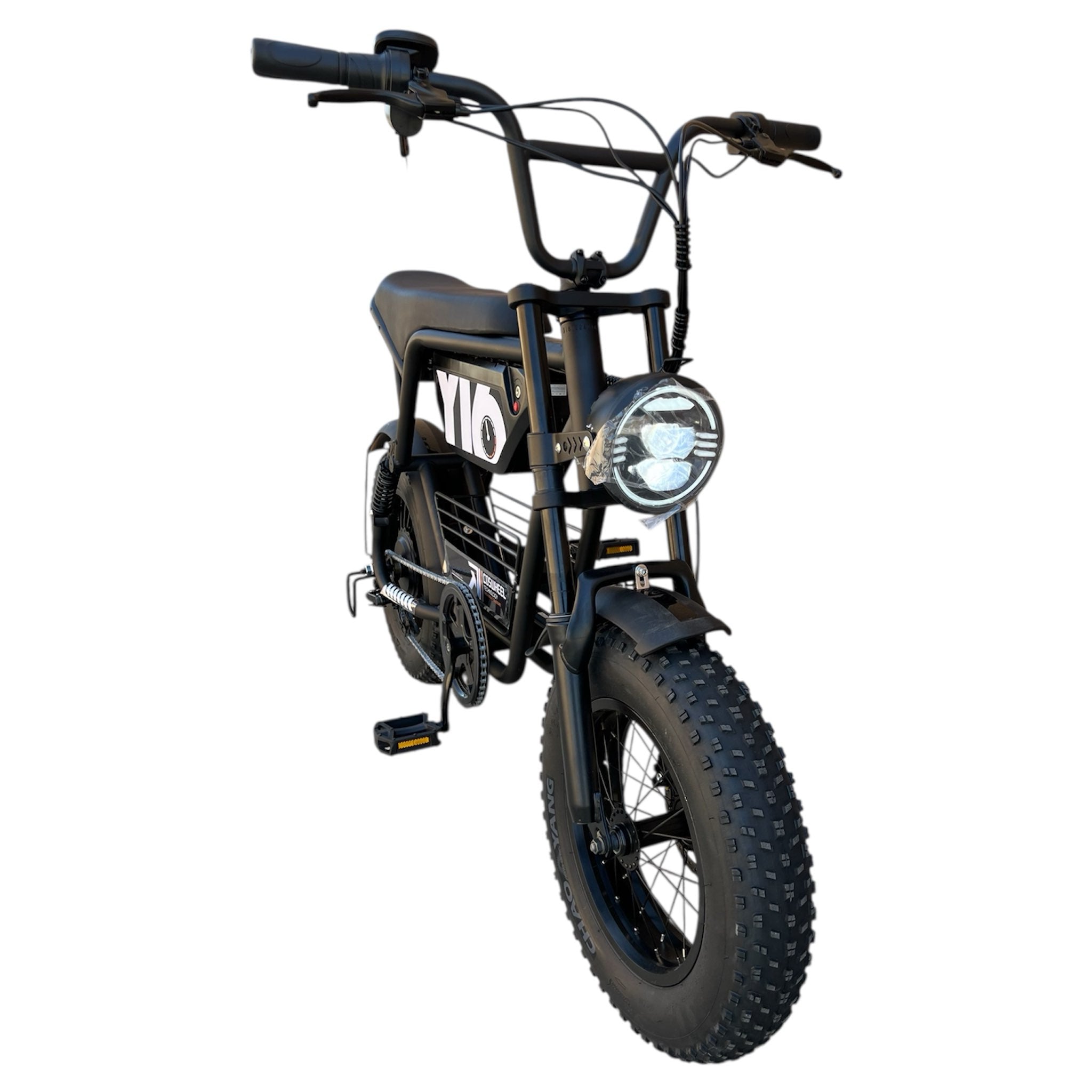 coswheel a1-x mini electric bicycle CT20 EBIKE | 1500 Watt Bike BrandCOSWHEELModelY16Battery48V 15AHTire Size16*4.0 inches Extreme Wheel A1 @aimexpo @extremewheelus