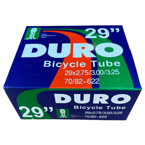 Duro Components 29 x 2.75/3.25" / 2 Duro Bicycle Tube 29 x 2.75/3.25" (48mm) Presta Valve