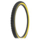 Duro Components Black Gum / 26x2.125" Duro 26"X2.125" Beach Cruiser Color Bicycle Tires Knobby Side Wall Hf-851