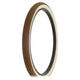 Duro Components Brown Cream Duro Small Brick Balloon 26"x2.125" Beach Cruiser Color Bicycle Tires