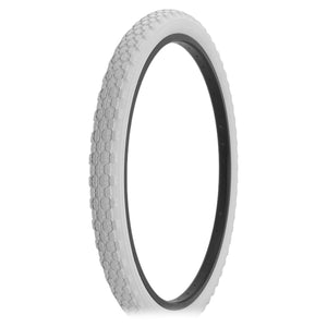 Duro Components White / 26x2.125" Duro 26"X2.125" Beach Cruiser Color Bicycle Tires Knobby Side Wall Hf-851