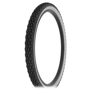 Duro Components White Wall / 26x2.125" Duro 26"X2.125" Beach Cruiser Color Bicycle Tires Knobby Side Wall Hf-851