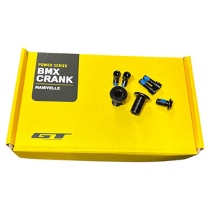 GT Bicycles Bicycle Cranks Black GT Power Series Alloy BMX Crank 22 Hardware