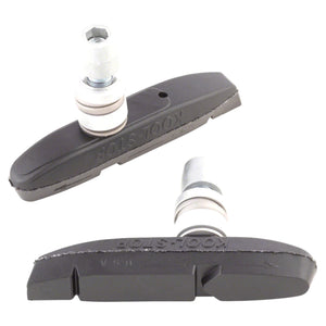 Kool Stop Components Black Kool Stop Supra 2 Brake Pads (Black) (1 Pair) (All-Weather Compound) (Threaded)