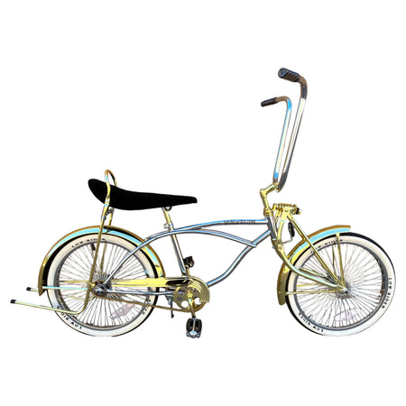 Gold lowrider bike parts hotsell