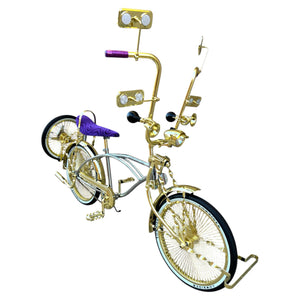 Lowrider bmx bike 20" Lowrider Collection Bicycle Complete Bike Chrome/Gold/Purple