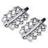 Lowrider Twisted Double Flat Pedals 1/2" Chrome