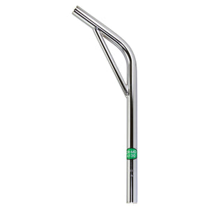 Lowrider Components 22.2mm / Chrome Chromoly Lay-Back steel Seat Post Steel W/Support