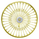 Lowrider Components,Accessories 20In Lowrider 20" Steel Coaster Twisted Cage 36 Spoke Gold
