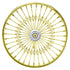 Lowrider 20" Steel Coaster Twisted Cage 36 Spoke Gold