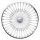 Lowrider Components,Accessories 20In Lowrider 20" Steel Front Wheel Twisted Cage 36 Spoke Chrome