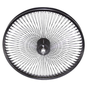 Lowrider Components,Accessories Lowrider 20" 144 Spoke Coaster Wheel Set Black