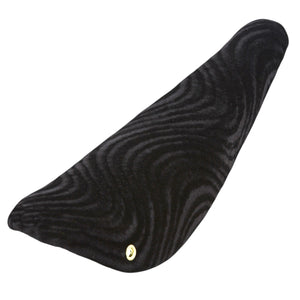 Lowrider Components Black Lowrider 16" Banana Saddle Velour