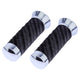 Lowrider Components Black Lowrider Custom Swirl Velour Grips 7/8 long 130mm