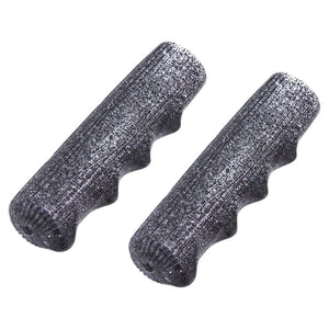 Lowrider Components Black/Sparkle Original Lowrider Grips 7/8 Long 115Mm Kraton Rubber 212