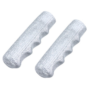 Lowrider Components Clear/Sparkle Original Lowrider Grips 7/8 Long 115Mm Kraton Rubber 212