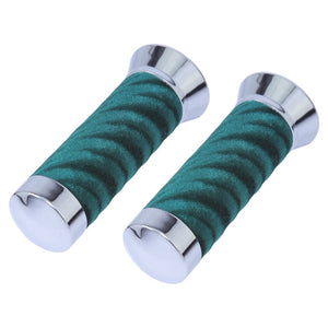 Lowrider Components Green Lowrider Custom Swirl Velour Grips 7/8 long 130mm