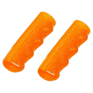 Lowrider Components Orange/Sparkle Original! Lowrider 7/8" Grips Length 95mm