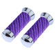Lowrider Components Purple Lowrider Custom Swirl Velour Grips 7/8 long 130mm