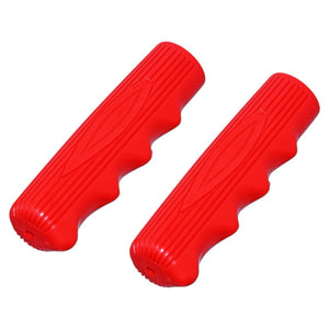 Lowrider Components Red Original Lowrider Grips 7/8 Long 115Mm Kraton Rubber 212