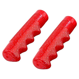 Lowrider Components Red/Sparkle Original! Lowrider 7/8" Grips Length 115mm