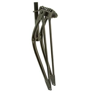 Lowrider Fork Chrome Lowrider 24" Classic Spring Fork 1" Chrome Black