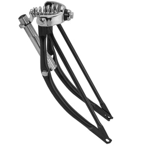 Lowrider Fork Chrome/Black Lowrider 20" Classic Spring Fork 1" Chrome/Black