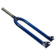 S&M Bikes 1" 1/8 / Bombay Blue S&M Pitchfork BMX Fork 29" Threadless 1-1/8"