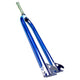 S&M Bikes 1" 1/8 / Trans Blue S&M Pitchfork BMX Fork 29" Threadless 1-1/8"