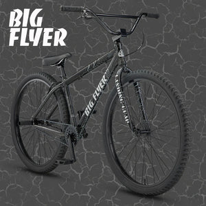 SE Bikes Bikes Black Crackle Se Bikes Big Flyer 29" Bmx Bike Black Crackle