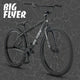 SE Bikes Bikes Black Crackle Se Bikes Big Flyer 29" Bmx Bike Black Crackle