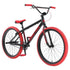 SE Bikes Blocks Flyer 26" BMX Bike Black Ruby Red