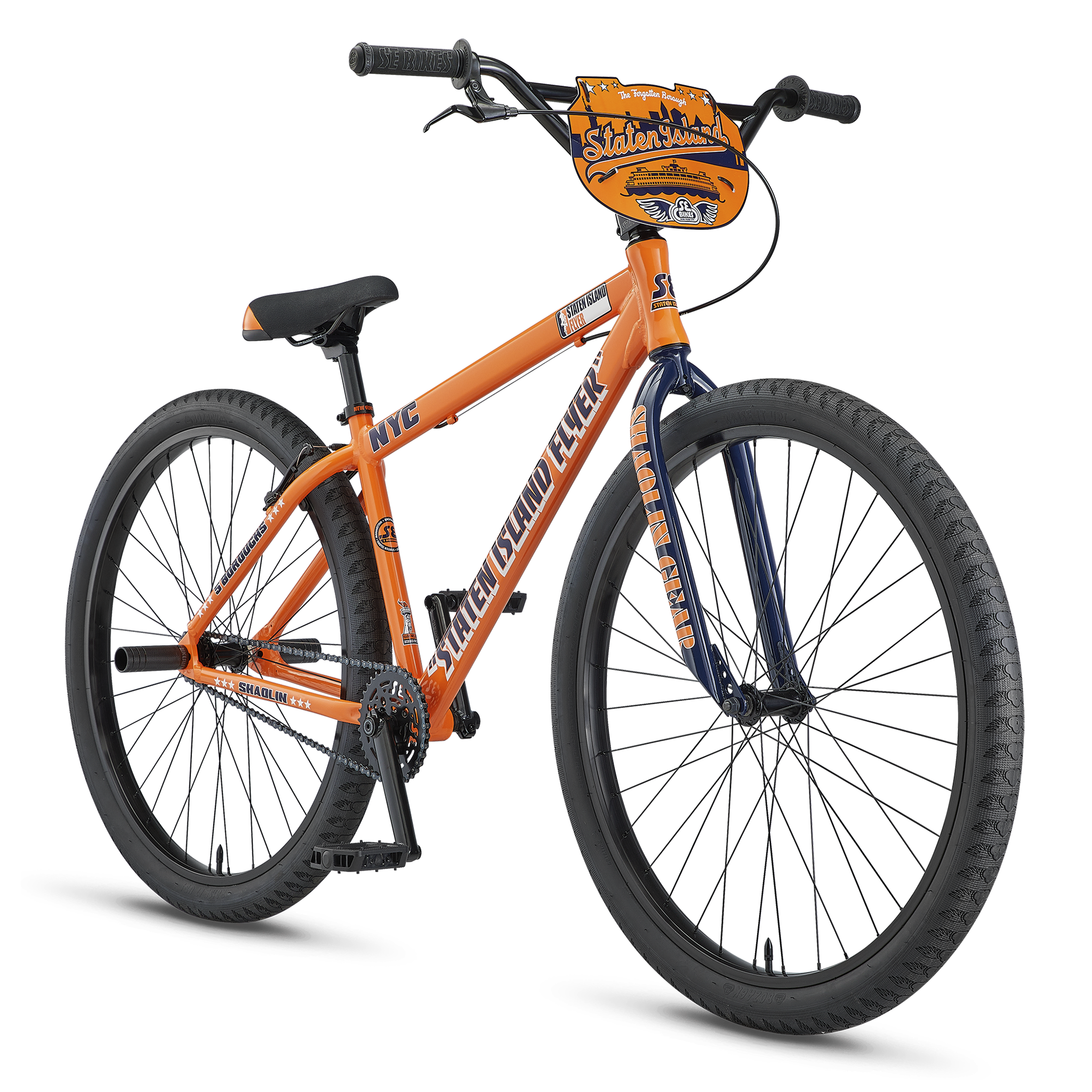 SE Bikes Staten Island Big Flyer 29” BMX Bike Kung Fu Orange SE Bikes Staten Island Big Flyer 29” BMX Bike Kung Fu Orange