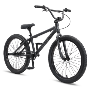 SE Bikes Bikes Matte Black SE Bikes So Cal Flyer 24" BMX Bike Matte Black