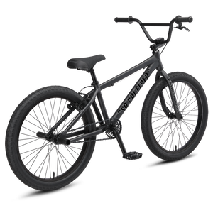 SE Bikes Bikes Matte Black SE Bikes So Cal Flyer 24" BMX Bike Matte Black