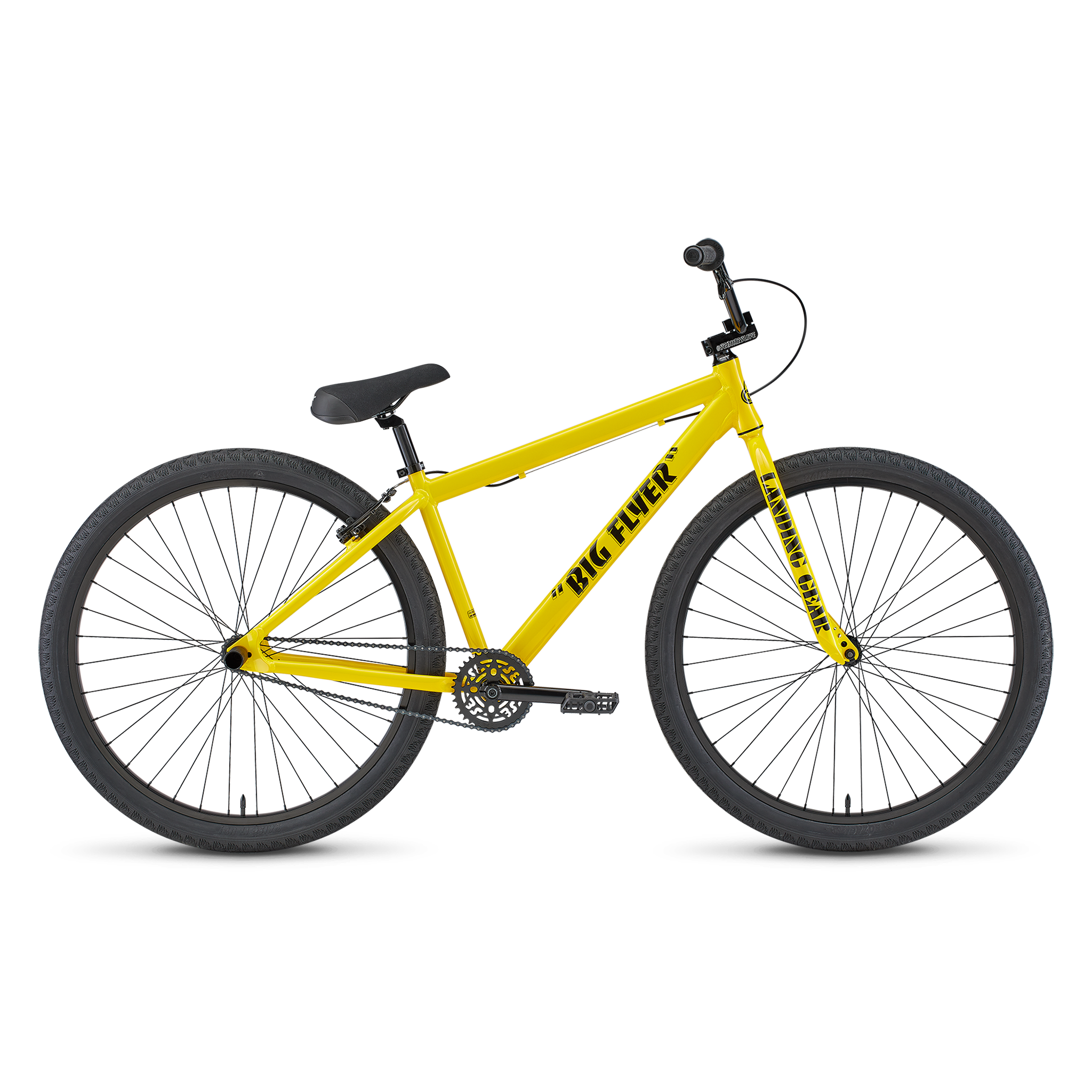 SE Bikes Big Flyer 29 BMX Bike Yellow Sgvbicycles SGV Bicycles